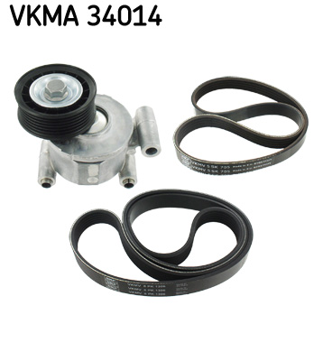 SKF SKF VKMA34014 Hosszbordásszíj+ görgő, szíjkészlet